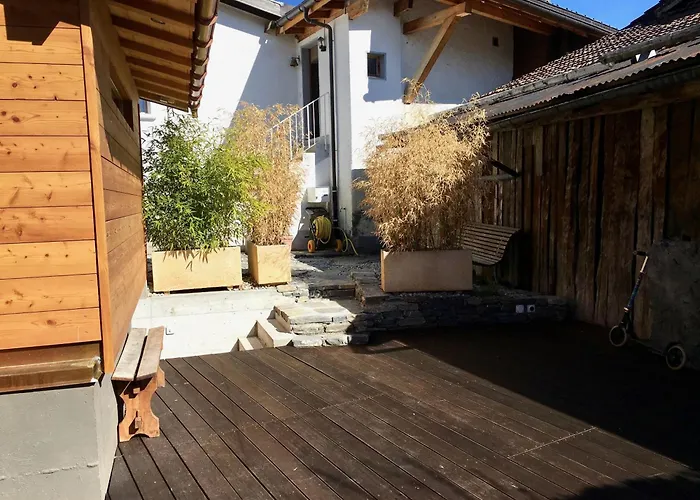 Διαμέρισμα Typique Du Valais,maison Bio Et Bien-etre!