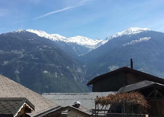 Typique Du Valais,maison Bio Et Bien-etre! Διαμέρισμα Chermignon-d'en Haut
